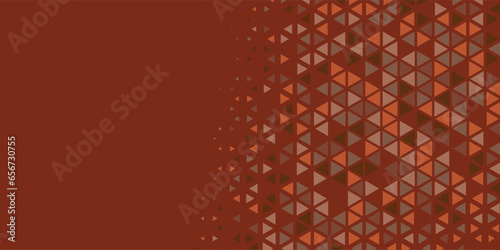  Multicolored abstract Triangle background with variety of triangular shapes and colors, triangles or concave with Copy space 