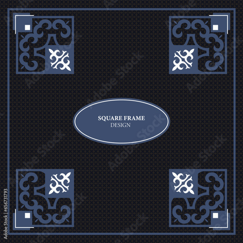 Decorative design with ethnic element for decoration and your design. Kyrgyz, Kazakh, Uzbek ornaments. Symmetry texture. Print for shawl and carpet, tile. Vector.