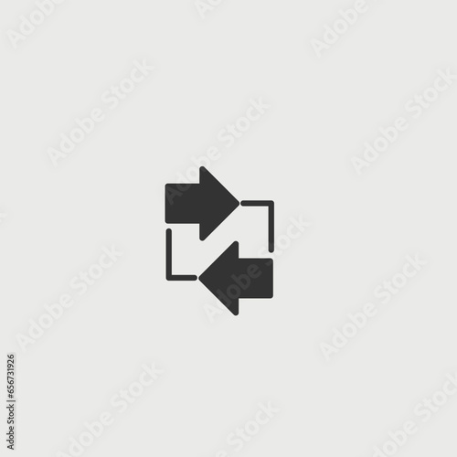 BED RETREAT vector icon illustration sign