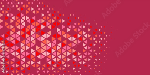  Multicolored abstract Triangle background with variety of triangular shapes and colors, triangles or concave with Copy space 