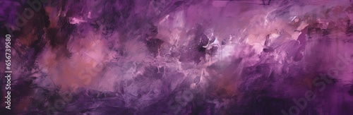 abstract purple background in the style of free brushwork, soft tonal transitions, spectacular backdrops, banner, web banner, texture, business, advertisement, background © PawsomeStocks