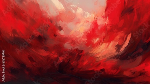 abstract red background in the style of free brushwork, soft tonal transitions, spectacular backdrops,  banner, web banner, texture, business, advertisement, background