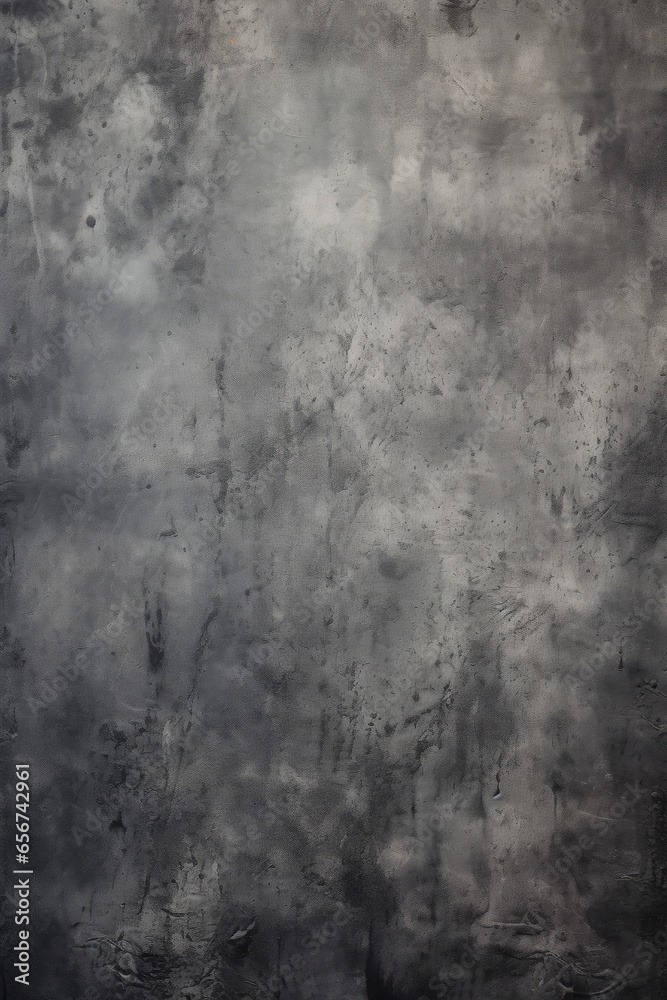 Black Painted wall surface with distressed texture and cracked peeling paint.