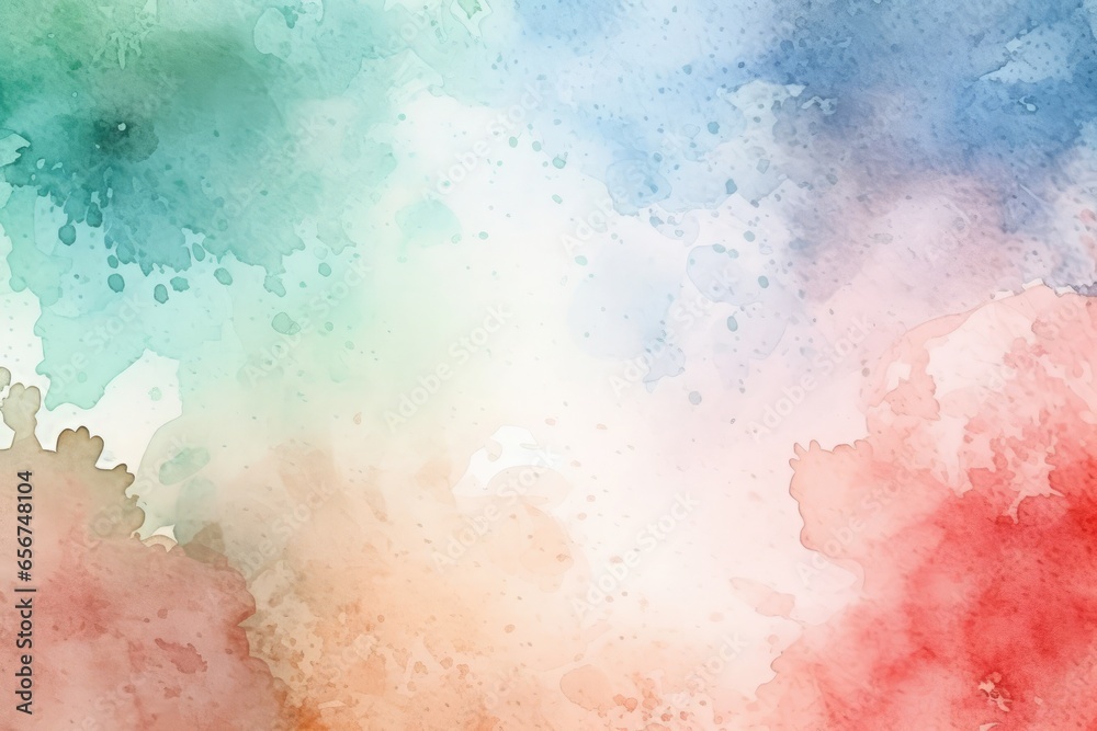 Dynamic watercolor canvas for your creative work