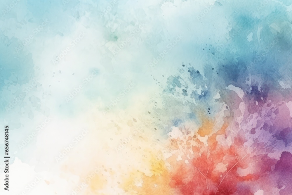 Obraz premium Inspiring watercolor canvas for your creative work