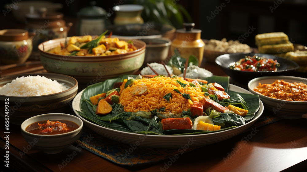 Thai food, typical dishes of Thailand