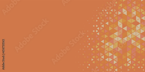  Multicolored abstract Triangle background with variety of triangular shapes and colors, triangles or concave with Copy space 