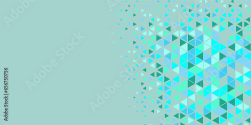  Multicolored abstract Triangle background with variety of triangular shapes and colors, triangles or concave with Copy space 