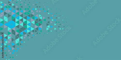  Multicolored abstract Triangle background with variety of triangular shapes and colors, triangles or concave with Copy space 