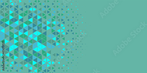  Multicolored abstract Triangle background with variety of triangular shapes and colors, triangles or concave with Copy space 