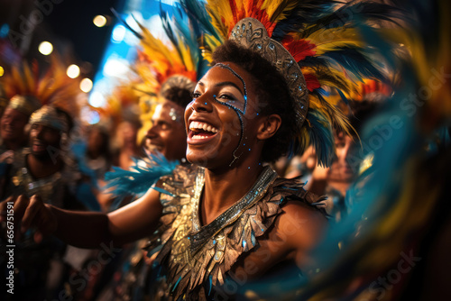 The spirit of Brazil carnival