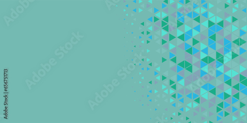  Multicolored abstract Triangle background with variety of triangular shapes and colors, triangles or concave with Copy space 