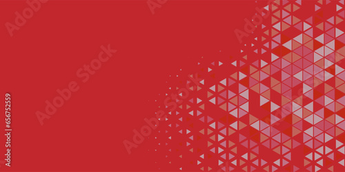  Multicolored abstract Triangle background with variety of triangular shapes and colors, triangles or concave with Copy space 