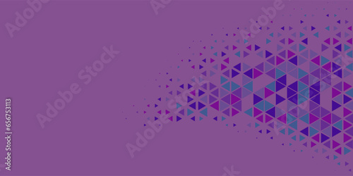  Multicolored abstract Triangle background with variety of triangular shapes and colors, triangles or concave with Copy space 