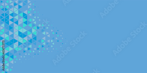 Multicolored abstract Triangle background with variety of triangular shapes and colors, triangles or concave with Copy space 