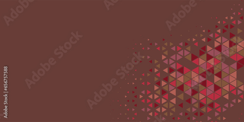  Multicolored abstract Triangle background with variety of triangular shapes and colors, triangles or concave with Copy space 