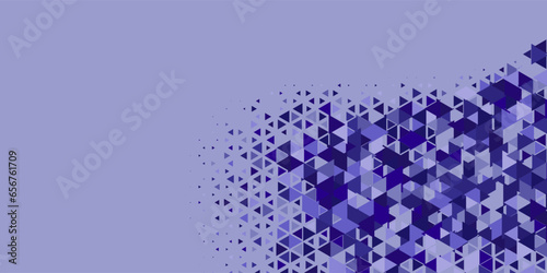  Multicolored abstract Triangle background with variety of triangular shapes and colors, triangles or concave with Copy space 