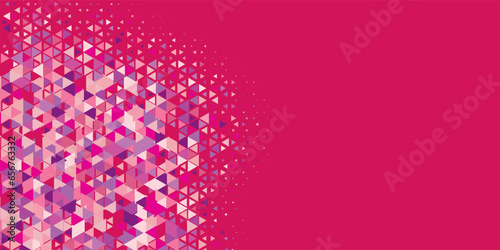 Multicolored abstract Triangle background with variety of triangular shapes and colors, triangles or concave with Copy space 