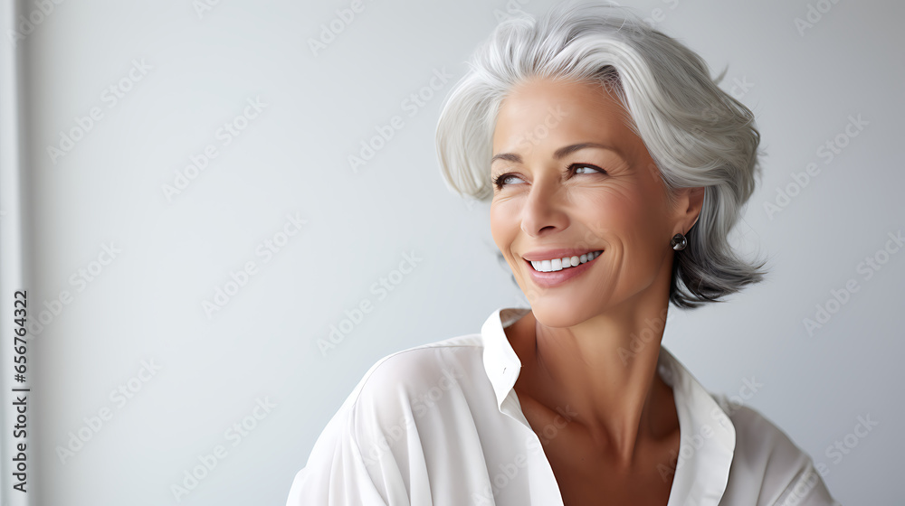 portrait of a woman, skin care, grace and charm of a mature woman whose ageless skin reflects her vibrant spirit example of the beauty found in self-confidence and self-expression, elegance, ageless portrait of a woman, skin care, grace and charm of a mature woman whose ageless skin reflects her vibrant spirit example of the beauty found in self-confidence and self-expression, elegance, ageless