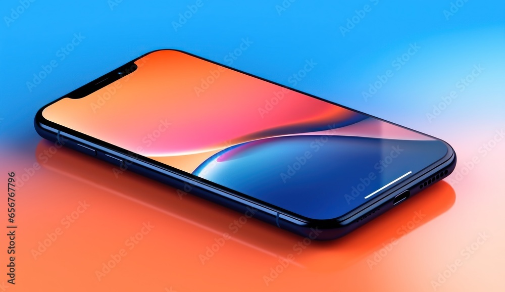 Smartphone mockup design. Smartphone mockup design.