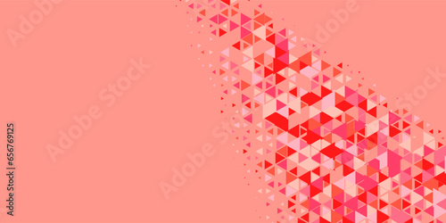  Multicolored abstract Triangle background with variety of triangular shapes and colors, triangles or concave with Copy space 