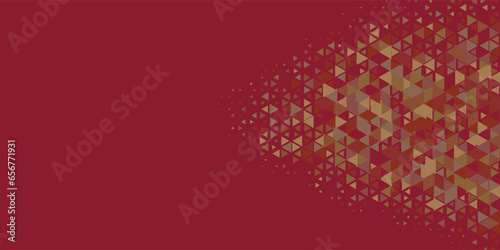  Multicolored abstract Triangle background with variety of triangular shapes and colors, triangles or concave with Copy space 