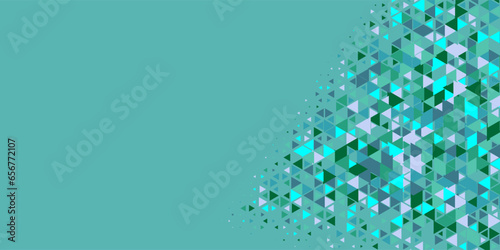  Multicolored abstract Triangle background with variety of triangular shapes and colors, triangles or concave with Copy space 