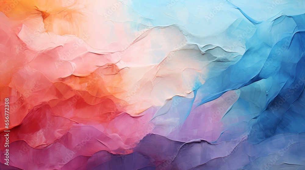 Torn Watercolor Paper Texture Background