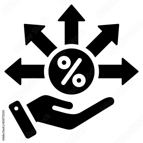 Fee Oppertunities Glyph Icon
