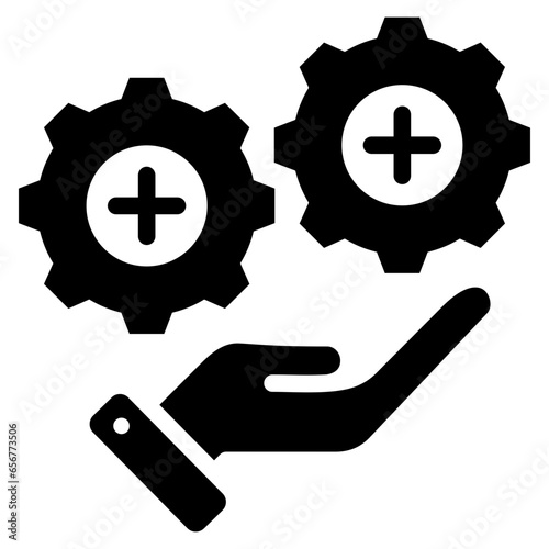 Value Addicted  Glyph Icon