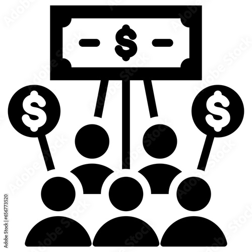 Shareholders Glyph Icon