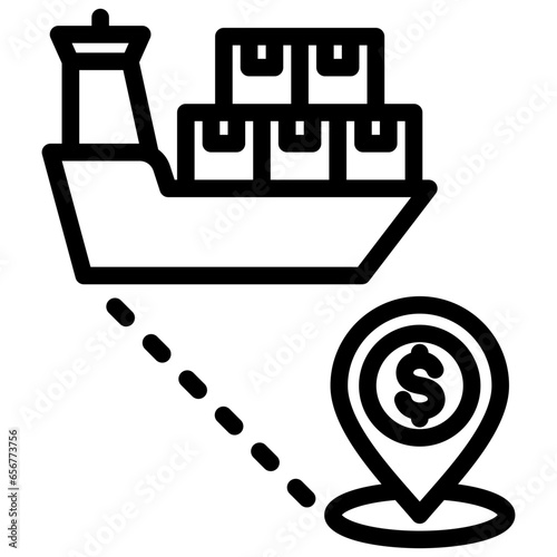 Fob Outline Icon
