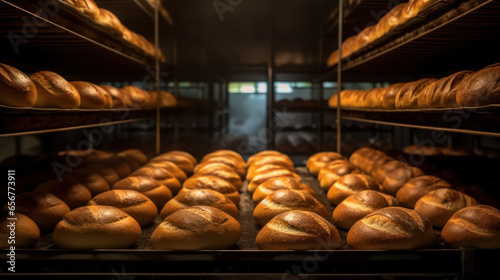 The Aroma of Artistry: Fresh Artisan Bread in the Oven