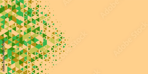  Multicolored abstract Triangle background with variety of triangular shapes and colors, triangles or concave with Copy space 