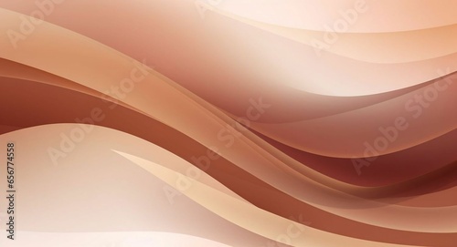 background Abstract with smooth lines in brown and beige colors texture 