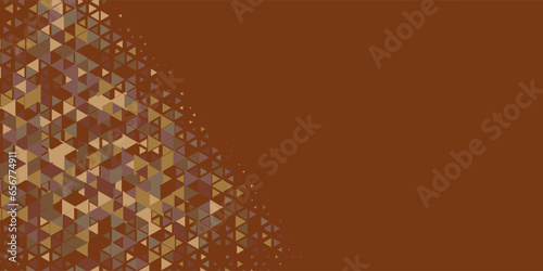  Multicolored abstract Triangle background with variety of triangular shapes and colors, triangles or concave with Copy space 