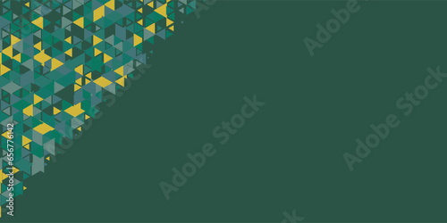  Multicolored abstract Triangle background with variety of triangular shapes and colors, triangles or concave with Copy space 