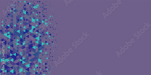  Multicolored abstract Triangle background with variety of triangular shapes and colors, triangles or concave with Copy space 