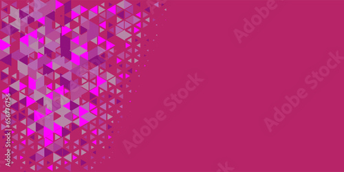  Multicolored abstract Triangle background with variety of triangular shapes and colors, triangles or concave with Copy space 