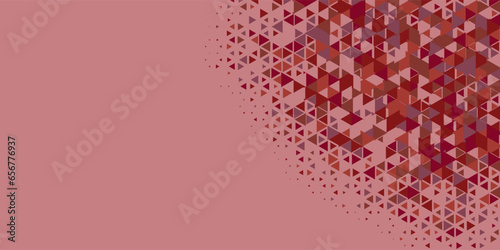  Multicolored abstract Triangle background with variety of triangular shapes and colors, triangles or concave with Copy space 