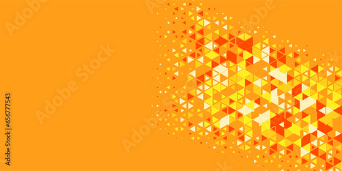  Multicolored abstract Triangle background with variety of triangular shapes and colors, triangles or concave with Copy space 
