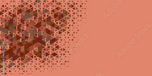  Multicolored abstract Triangle background with variety of triangular shapes and colors, triangles or concave with Copy space 