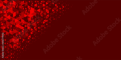  Multicolored abstract Triangle background with variety of triangular shapes and colors, triangles or concave with Copy space 