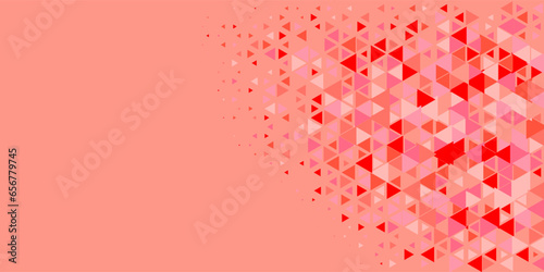  Multicolored abstract Triangle background with variety of triangular shapes and colors, triangles or concave with Copy space 