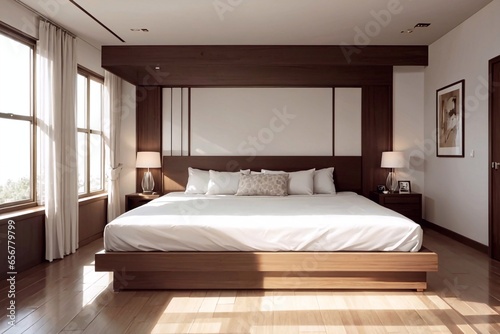 bedroom in hotel © Victor