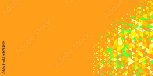  Multicolored abstract Triangle background with variety of triangular shapes and colors, triangles or concave with Copy space 