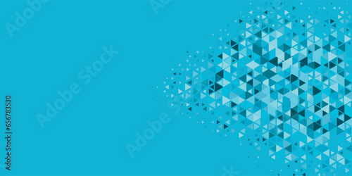  Multicolored abstract Triangle background with variety of triangular shapes and colors, triangles or concave with Copy space 