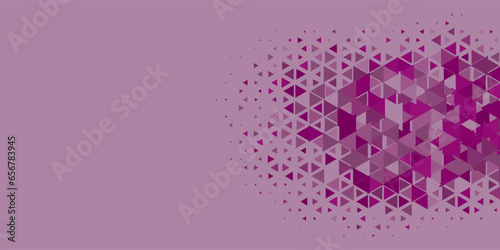  Multicolored abstract Triangle background with variety of triangular shapes and colors, triangles or concave with Copy space 