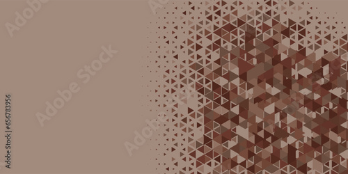  Multicolored abstract Triangle background with variety of triangular shapes and colors, triangles or concave with Copy space 