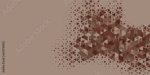  Multicolored abstract Triangle background with variety of triangular shapes and colors, triangles or concave with Copy space 